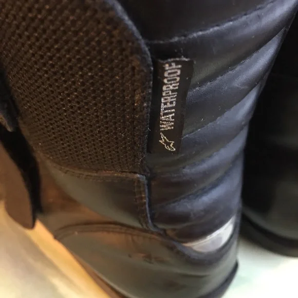 Alpinestars Black Casual Leather Boots - Picture 8 of 8